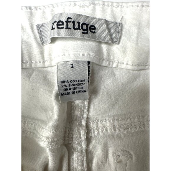 White Refuge Womens Skinny Jeans Cotton Blend Size 2 - Picture 4 of 7